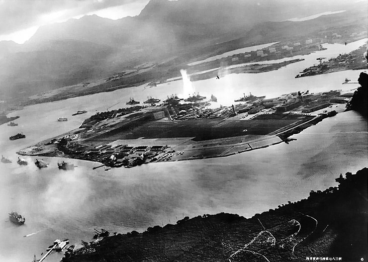 69th Anniversary Of The Attacks On Pearl Harbour World War II War 