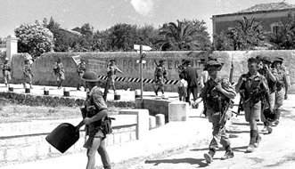 Canadian troops in Sicily during Operation Husky